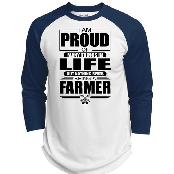 I Am Proud Of Many Things In Life T Shirt, I Love Farmer T Shirt, Awesome T-Shirts  (Polyester Game Baseball Jersey)