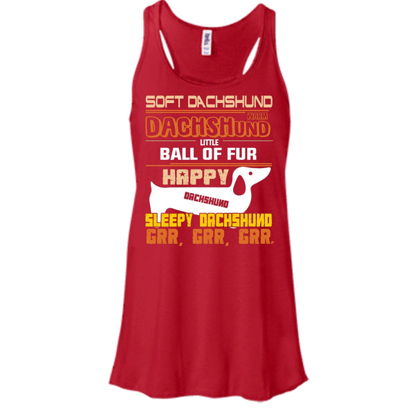 Soft Dachshund With Dachshund Little Ball Of Fur Shirt, Cool Dog Shirt