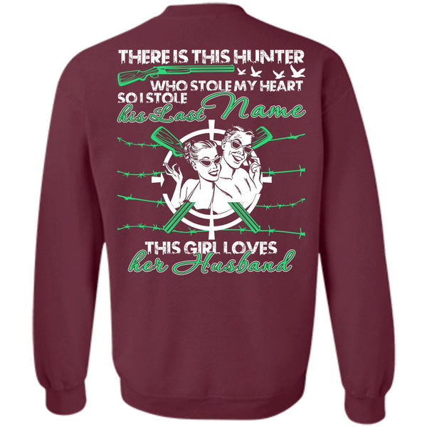 This Girl Loves Her Husband T Shirt, I Love Husband Sweatshirt