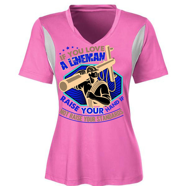 You Love A Lineman T Shirt, I Love Lineman T Shirt, Awesome T-Shirts