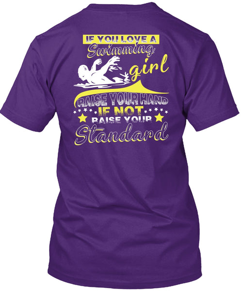 You Love A Swimming Girl T Shirt, Being A Swimmer T Shirt