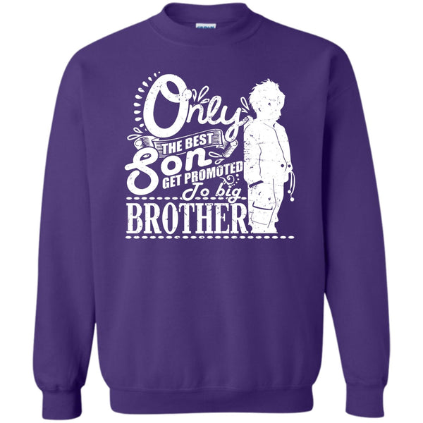 Get Promted To Big Brother T Shirt, Coolest Big Brother Sweatshirt