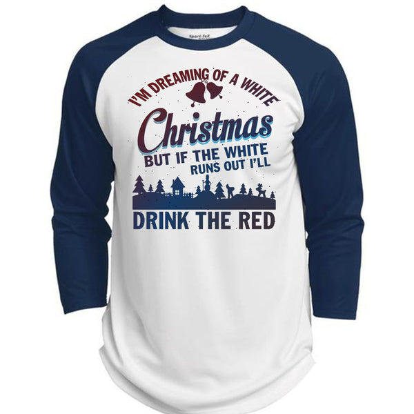 I'm Dreaming Of A White Christmas T Shirt, I Love Christmas T Shirt, Awesome T-Shirts  (Polyester Game Baseball Jersey)