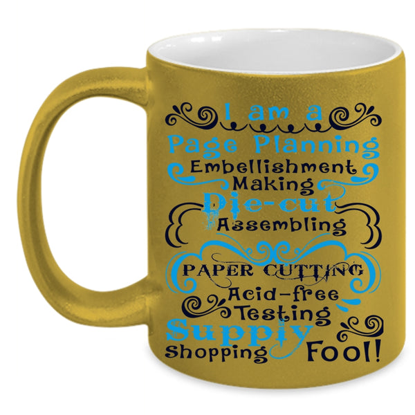 Cute Hairstylist Coffee Mug, I Am A Page Planning Accent Mug