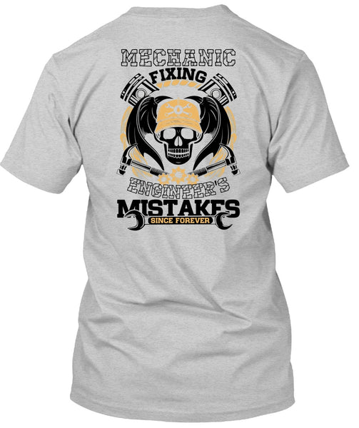 Mechanic Fixing Engineer's T Shirt, I Love Mechanic T Shirt