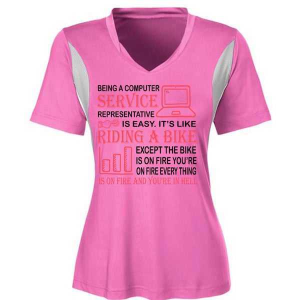 Being A Computer Service Representative Is Easy T Shirt, Career T Shirt