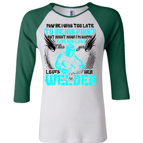 This Girl Loves Her Welder T Shirt, I Love Welding T Shirt, Awesome T-Shirts