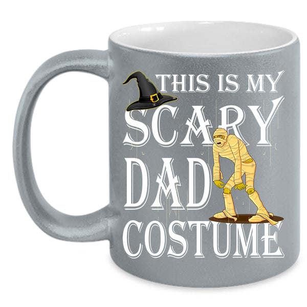 This Is My Scary Dad Costume Coffee Mug, Scary Halloween Coffee Cup