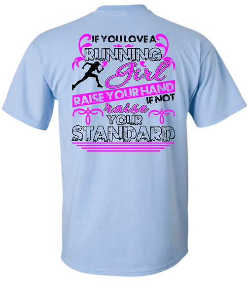 You Love Running Girl T Shirt, I Love Running T Shirt