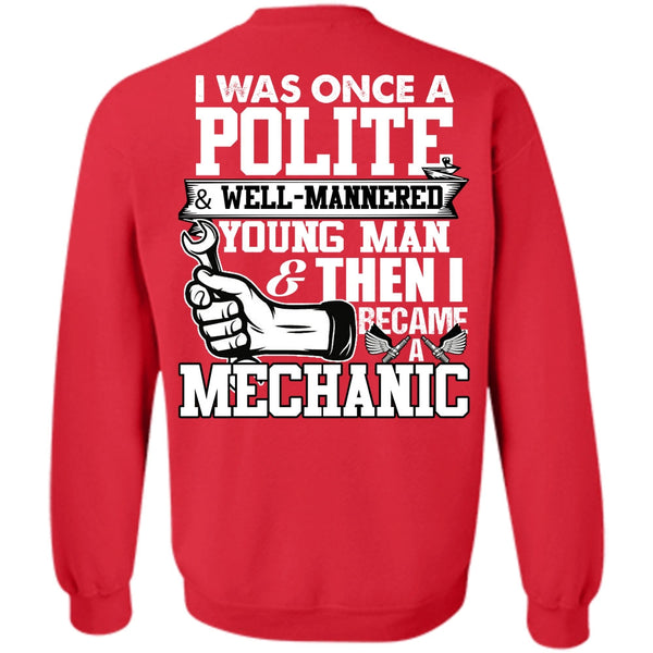 Young Man T Shirt, I Love Mechanic Sweatshirt