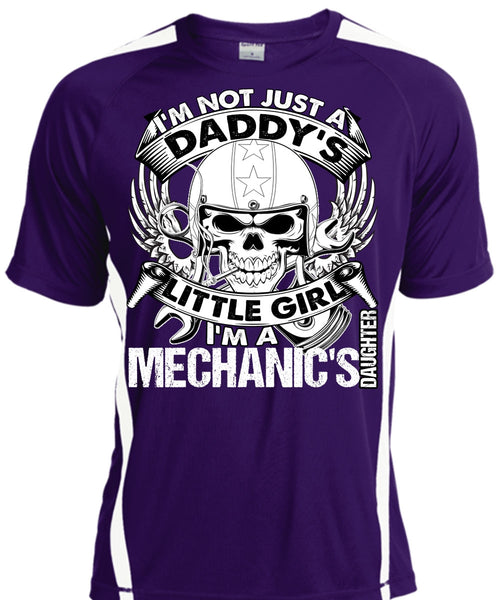I'm A Mechanic's Daughter T Shirt, Daddy's Little Girl T Shirt, Cool Shirt
