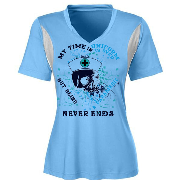 Being A Paramedic Never Ends T Shirt, I Love Paramedic T Shirt, Awesome T-Shirts