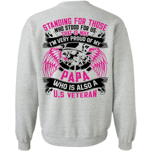I Love Papa T Shirt, I'm Very Proud Of My Papa Sweatshirt