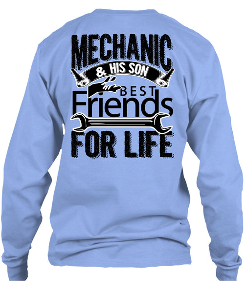 Mechanic And His Son Best Friends For Life T Shirt, I Love Mechanic T Shirt