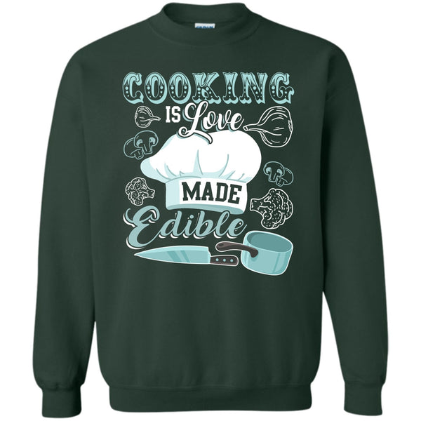 Coolest Cooking T Shirt, Gift For Chef Sweatshirt