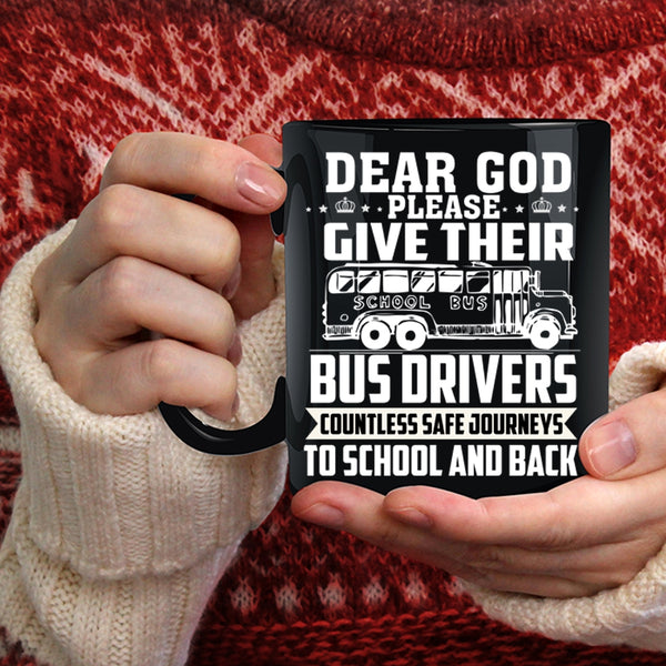 Funny School Bus Driver Coffee Mug, Cute School Bus Driver Coffee Cup