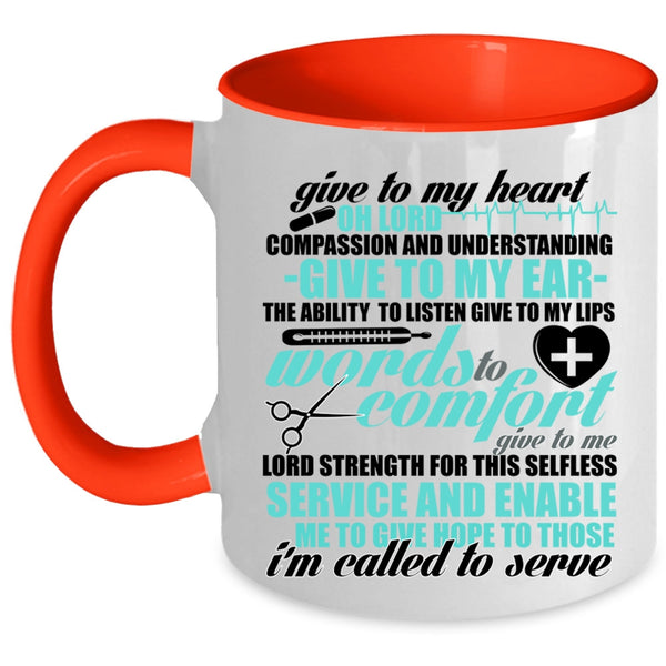 Cute Nurses Coffee Mug, Funny Nurses Accent Mug