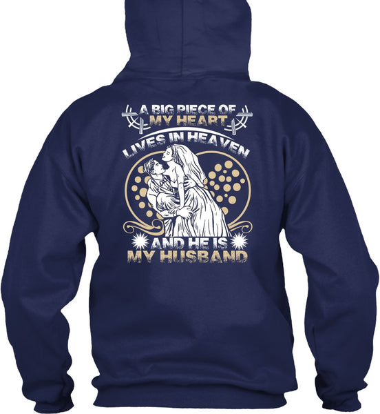 He Is My Husband T Shirt, Lives In Heaven T Shirt
