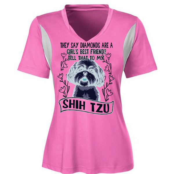 Tell That To My Shih Tzu T Shirt, I Love My Dog T Shirt, Awesome T-Shirts