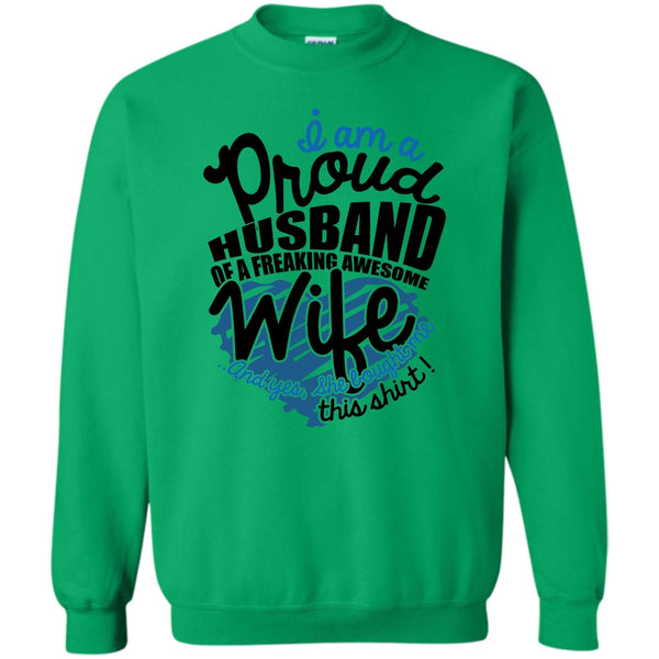 Just Married T Shirt, I Am A Proud Husband Sweatshirt