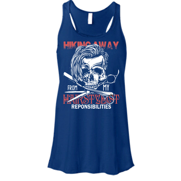 Hiking Away T Shirt, From My Hairstylist Tank Top