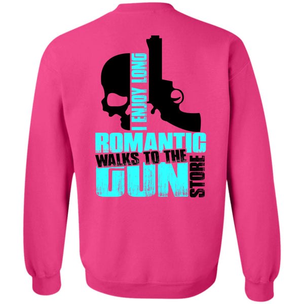 Being A Gun T Shirt, Walks To The Gun Store Sweatshirt