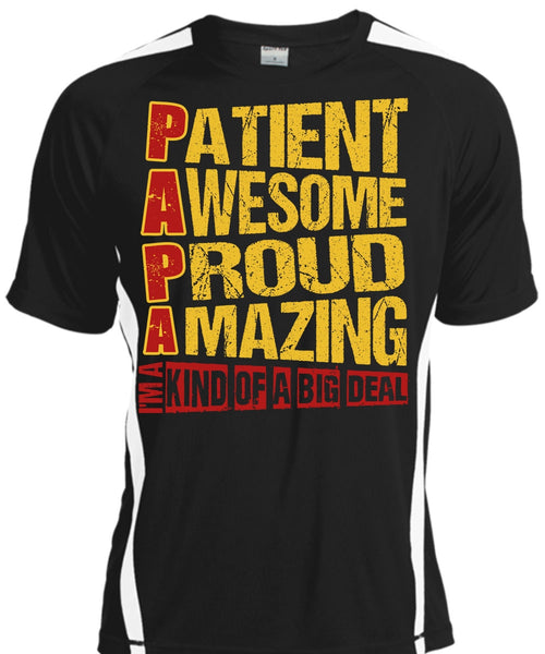 A black t-shirt with the shopify logo