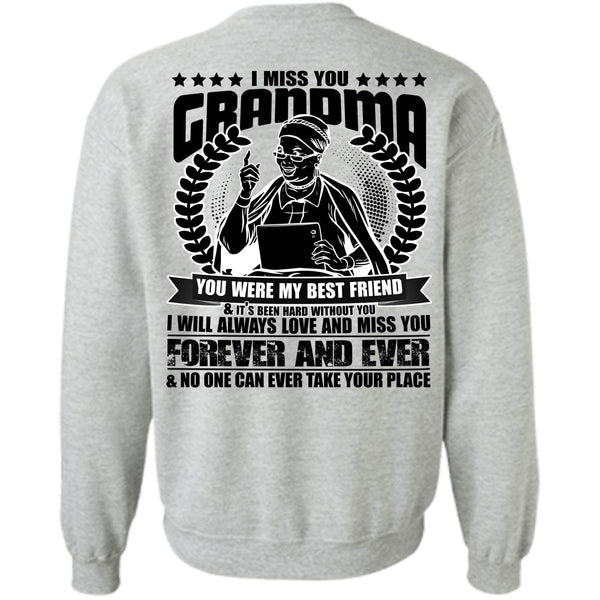 I Love Nana T Shirt, I Miss You Grandma Sweatshirt