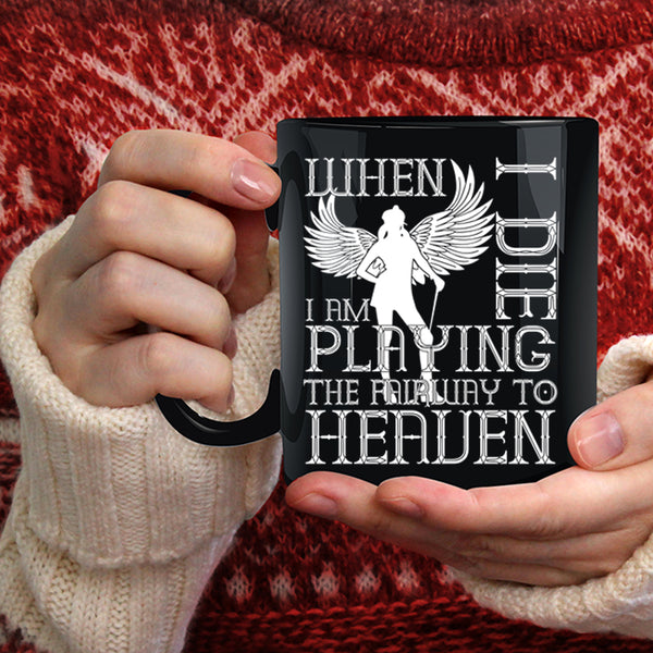 I Am Playing The Fairway To Heaven Coffee Mug, Funny Basketball Player Coffee Cup