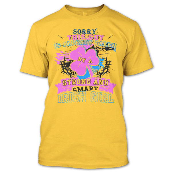 I'm Already Taken T Shirt, Coolest Irish's Husband T Shirt