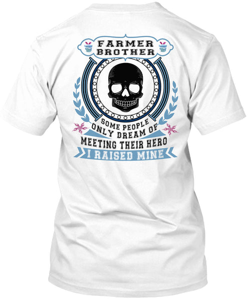 A black t-shirt with the shopify logo