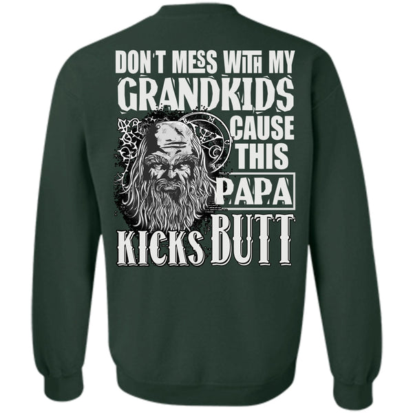 This Papa Kicks Built T Shirt, I Love Papa Sweatshirt