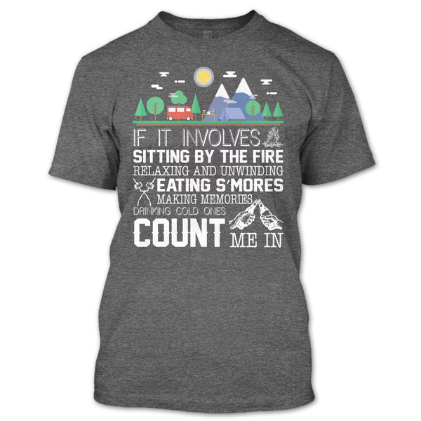 I Don't Need Therapy T Shirt, I Just Need To Go Camping With My Dog T Shirt