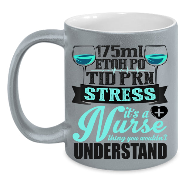 Awesome Nurses Coffee Mug, It's A Nurse Thing Accent Mug