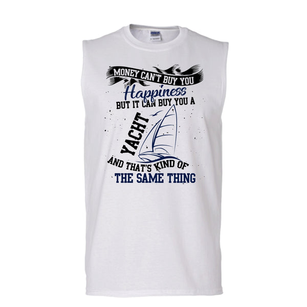 A black t-shirt with the shopify logo