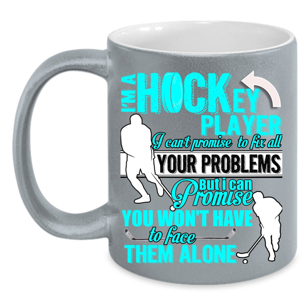 I'm A Hockey Player Coffee Mug, Cute Hockey Player Coffee Cup