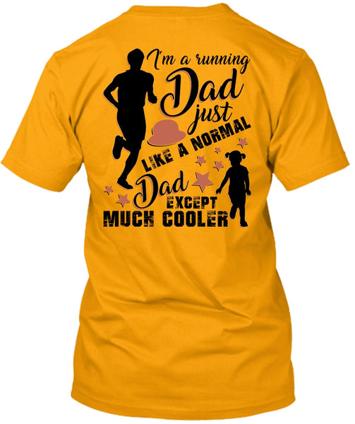 I'm A Running Dad T Shirt, I Love Running T Shirt