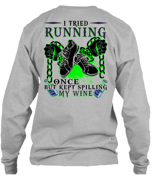 I Tried Running T Shirt, I Love Running T Shirt