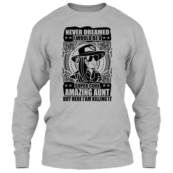 Cool Amazing Aunt T Shirt, Gift For Aunt T Shirt