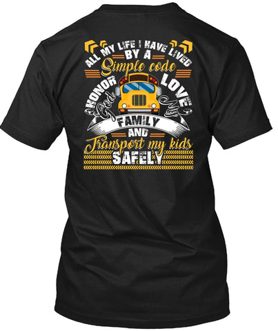 A black t-shirt with the shopify logo