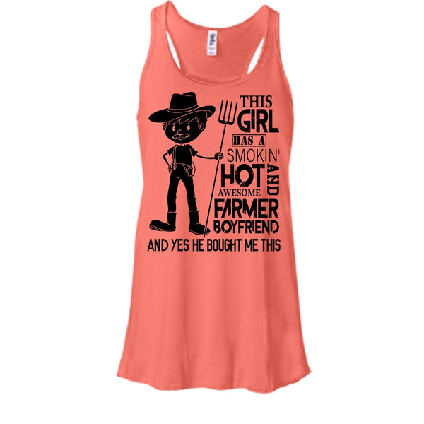 Awesome Farmer Boyfriend T Shirt, Gift Farmer T Shirt, Awesome t-shirts