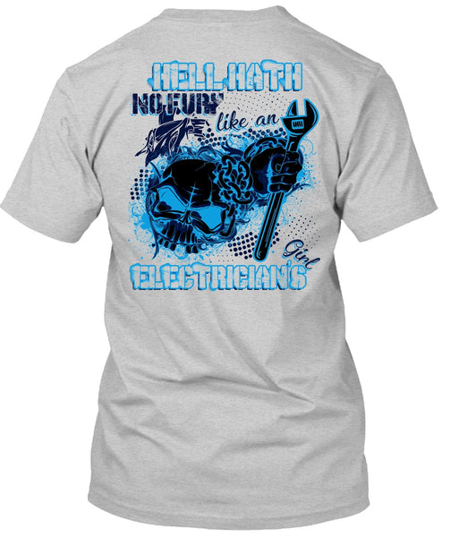 Like An Electrician's Girl T Shirt, I Love Electrician T Shirt