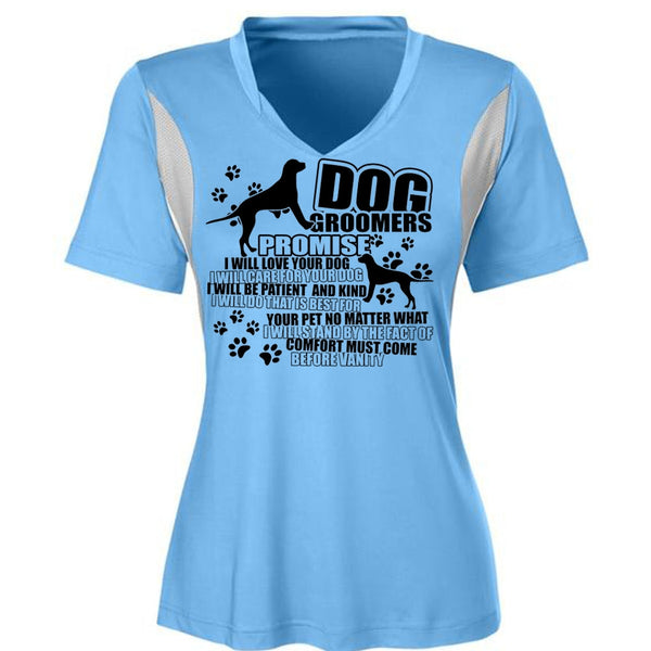 Dog Groomers Promise T Shirt, I Love Groomer T Shirt, Awesome T-Shirts