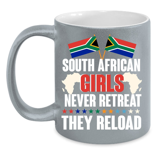 South African Girls Coffee Mug, Cute Gift For My Girlfriend Coffee Cup