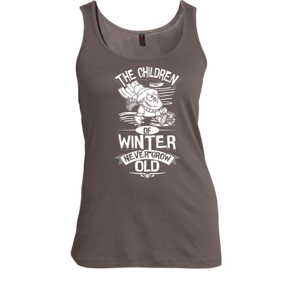 The Children Of Winter T Shirt, Never Grow Old Tank Top