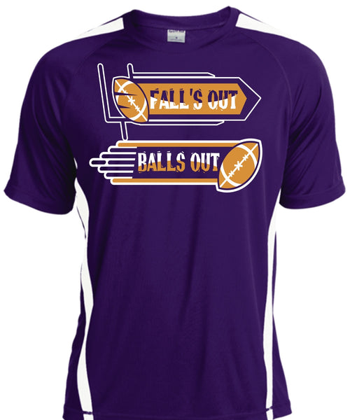Fall's Out Balls Out T Shirt, Neing A Football Player T Shirt, Cool Shirt