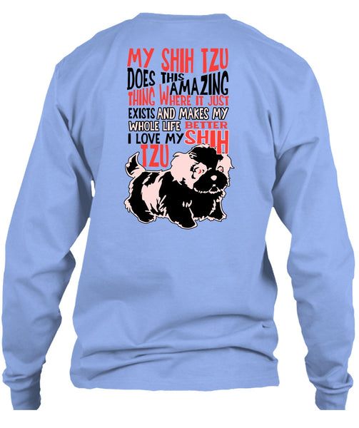 My Shih Tzu Does This Amazing T Shirt, My Dog T Shirt