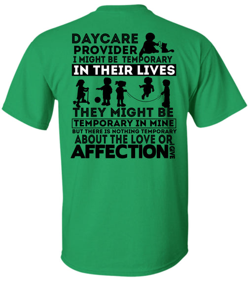 Being A Daycare Provider T Shirt, I Love Daycare Provider T Shirt