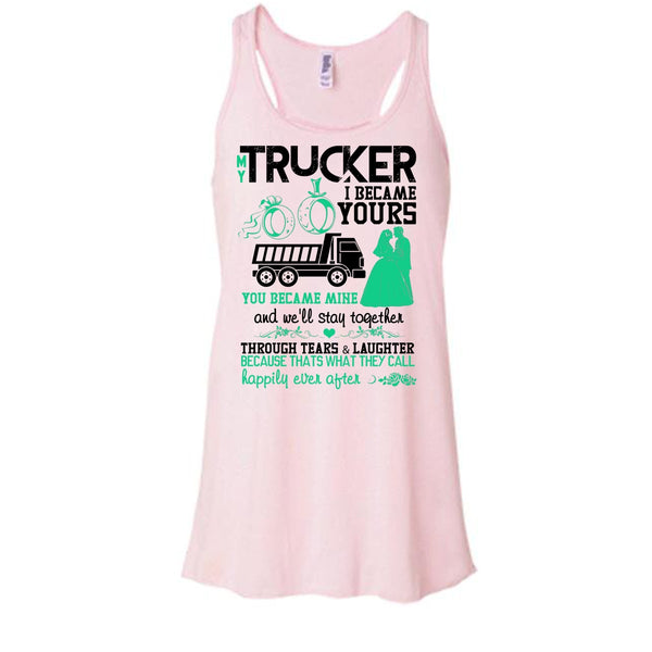 My Trucker T Shirt, I Love My Trucker Tank Top