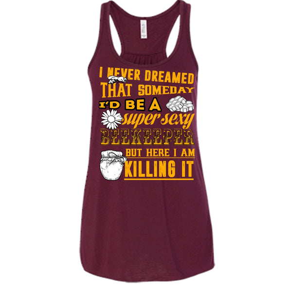 I'd Be A Sexy Beekeeper T Shirt, Coolest Beekeeper Tank Top